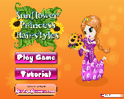 Sunflower Princess Hairstyles